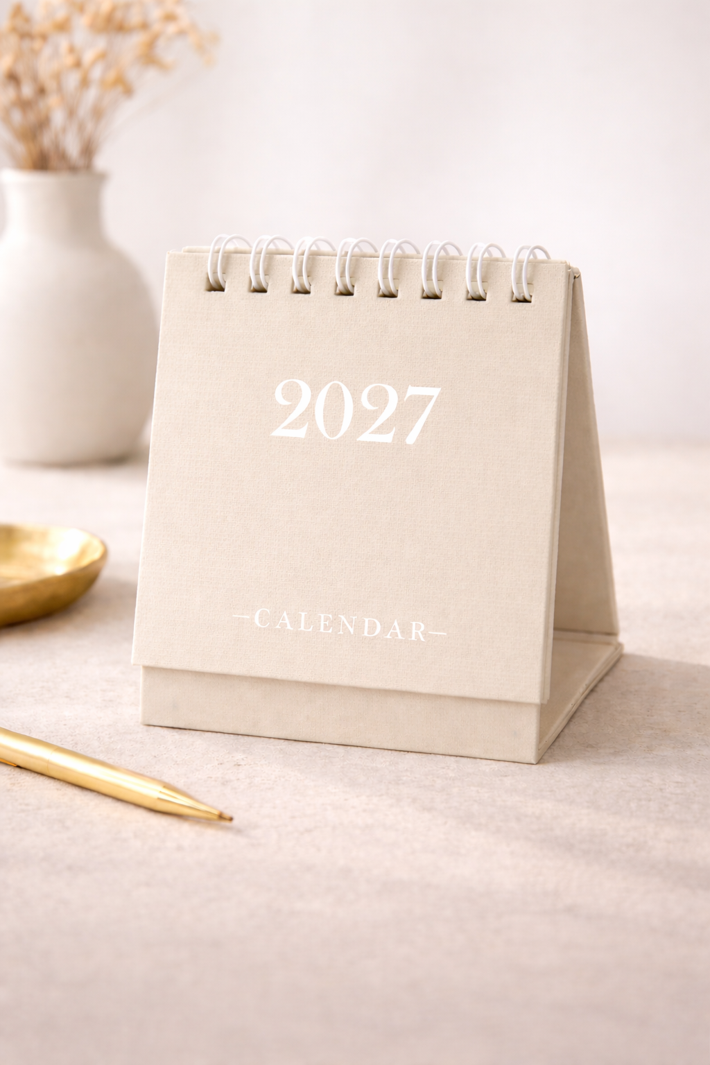 Lux Mini Tent Flip Calendar 2027