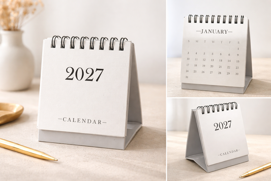 Lux Mini Tent Flip Calendar 2027