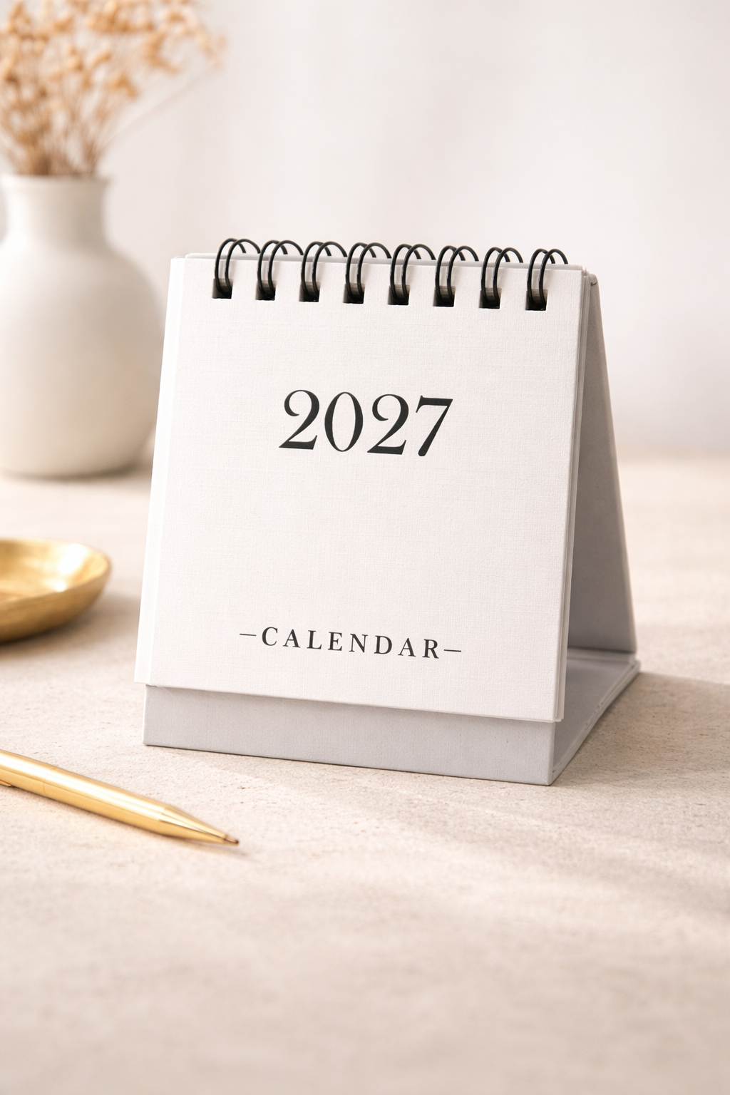 2027 desk calendar
