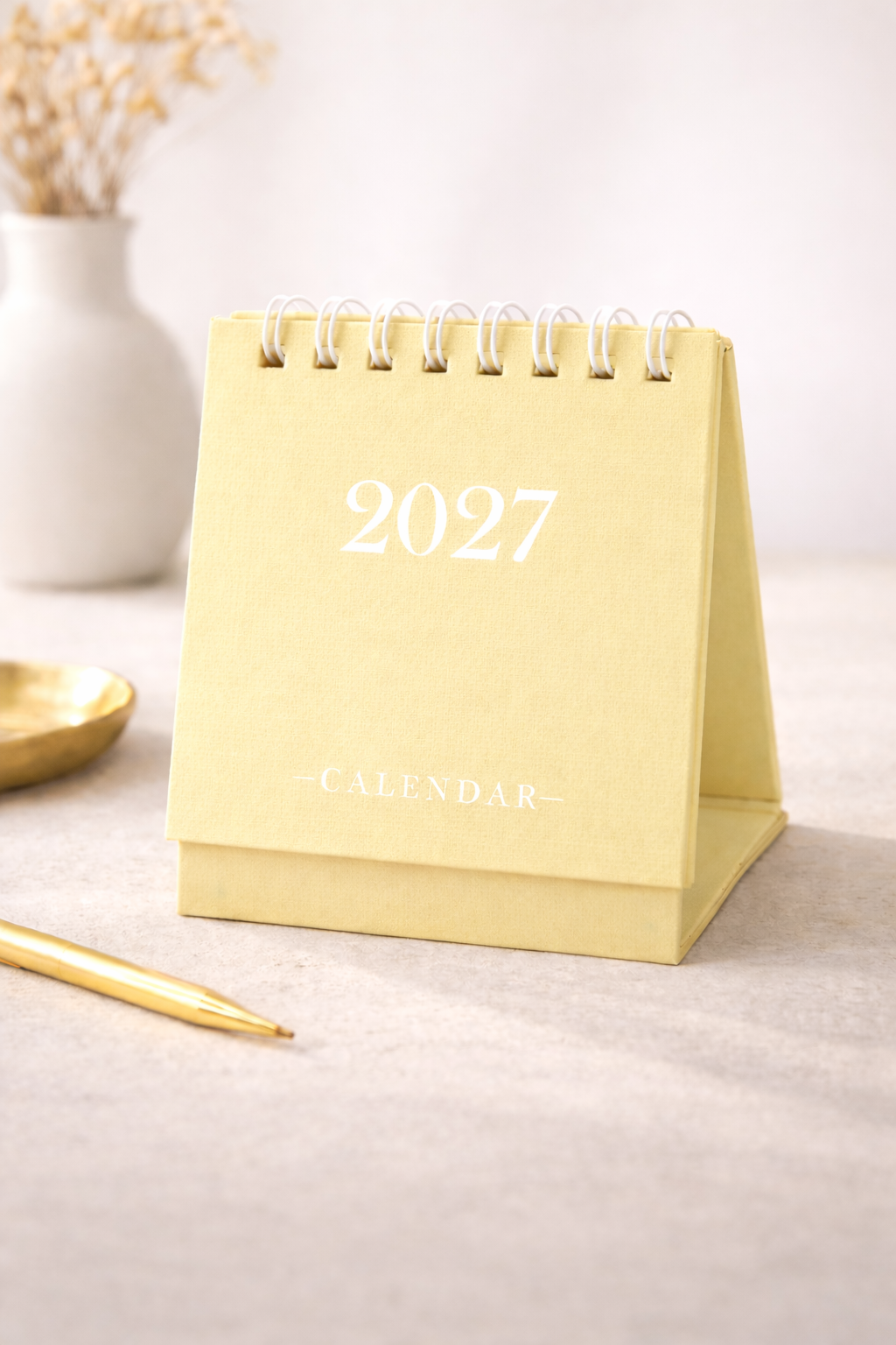 Lux Mini Tent Flip Calendar 2027