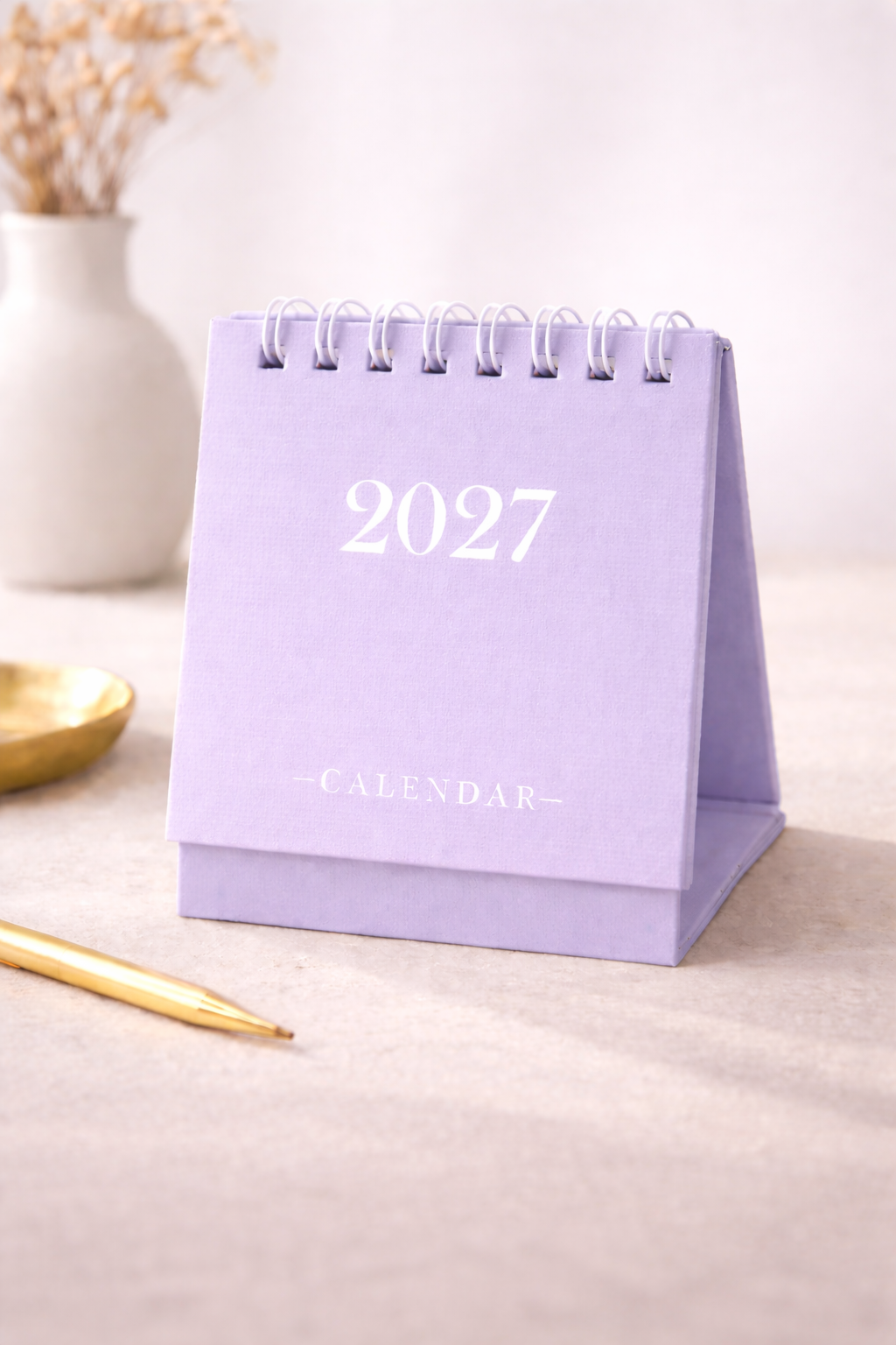 Lux Mini Tent Flip Calendar 2027