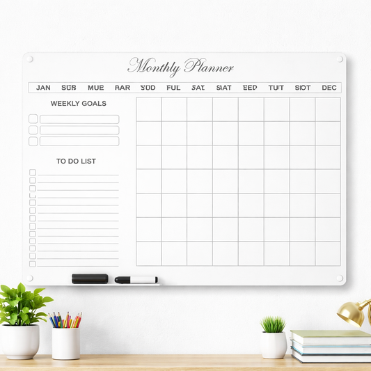 A3 Acrylic Weekly Planner