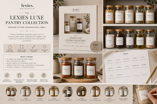 The Lexies Luxe Pantry Collection