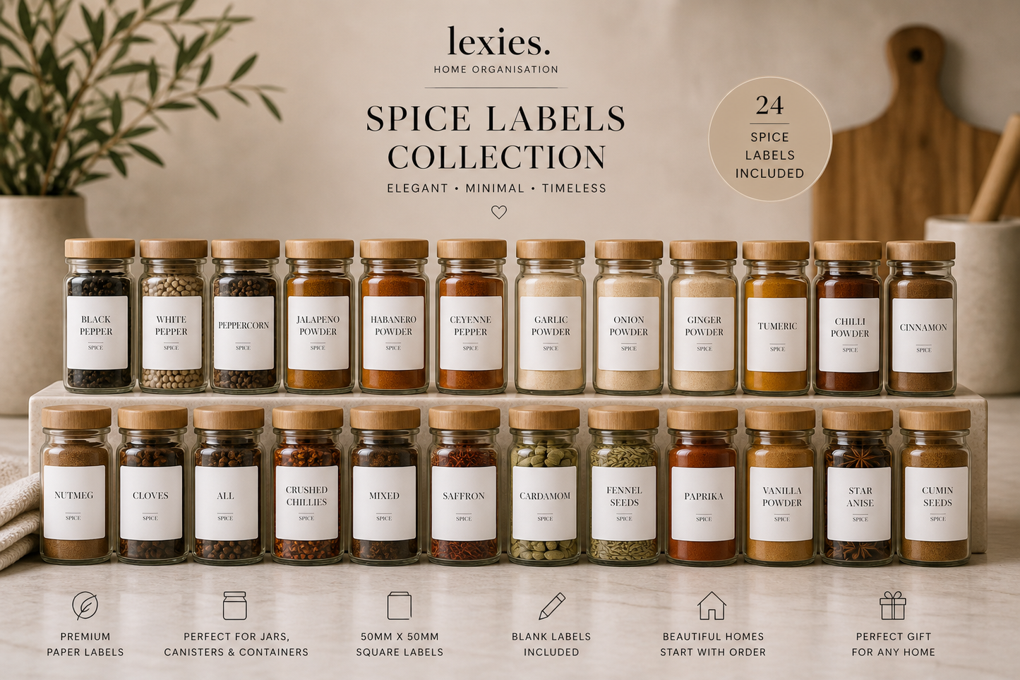 The Lexies Luxe Pantry Collection