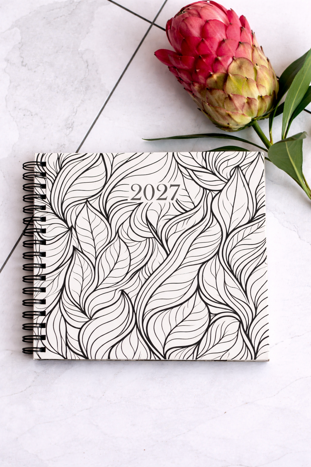 colouring in 2027 diary 