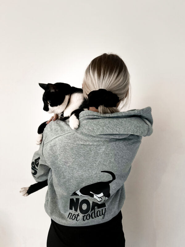 ‘Nope, Not Today’ Cat Hoodie