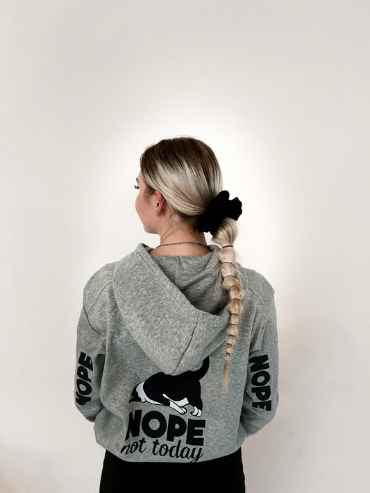 ‘Nope, Not Today’ Cat Hoodie
