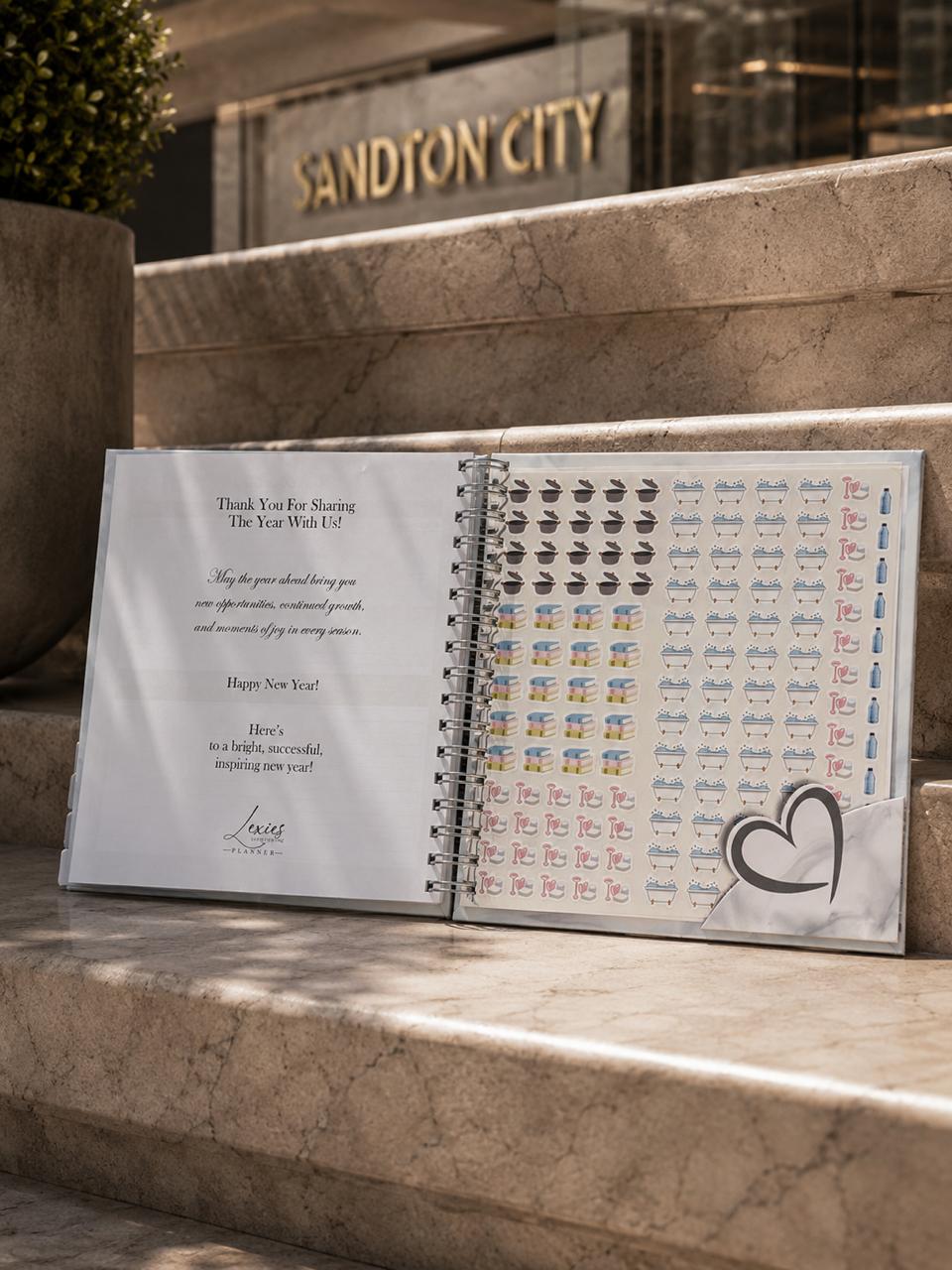 2027 Classic Grey Marble Diary