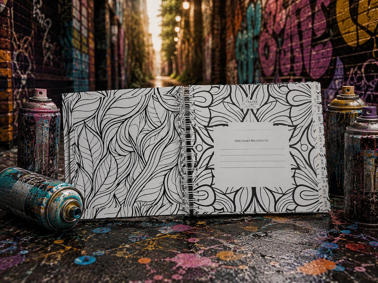 2027 Colouring In Diary