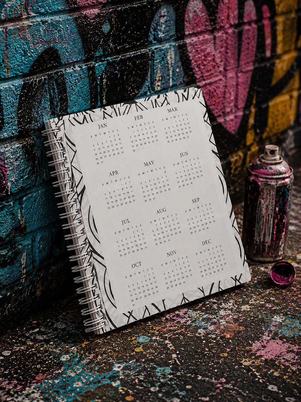 2027 Colouring In Diary