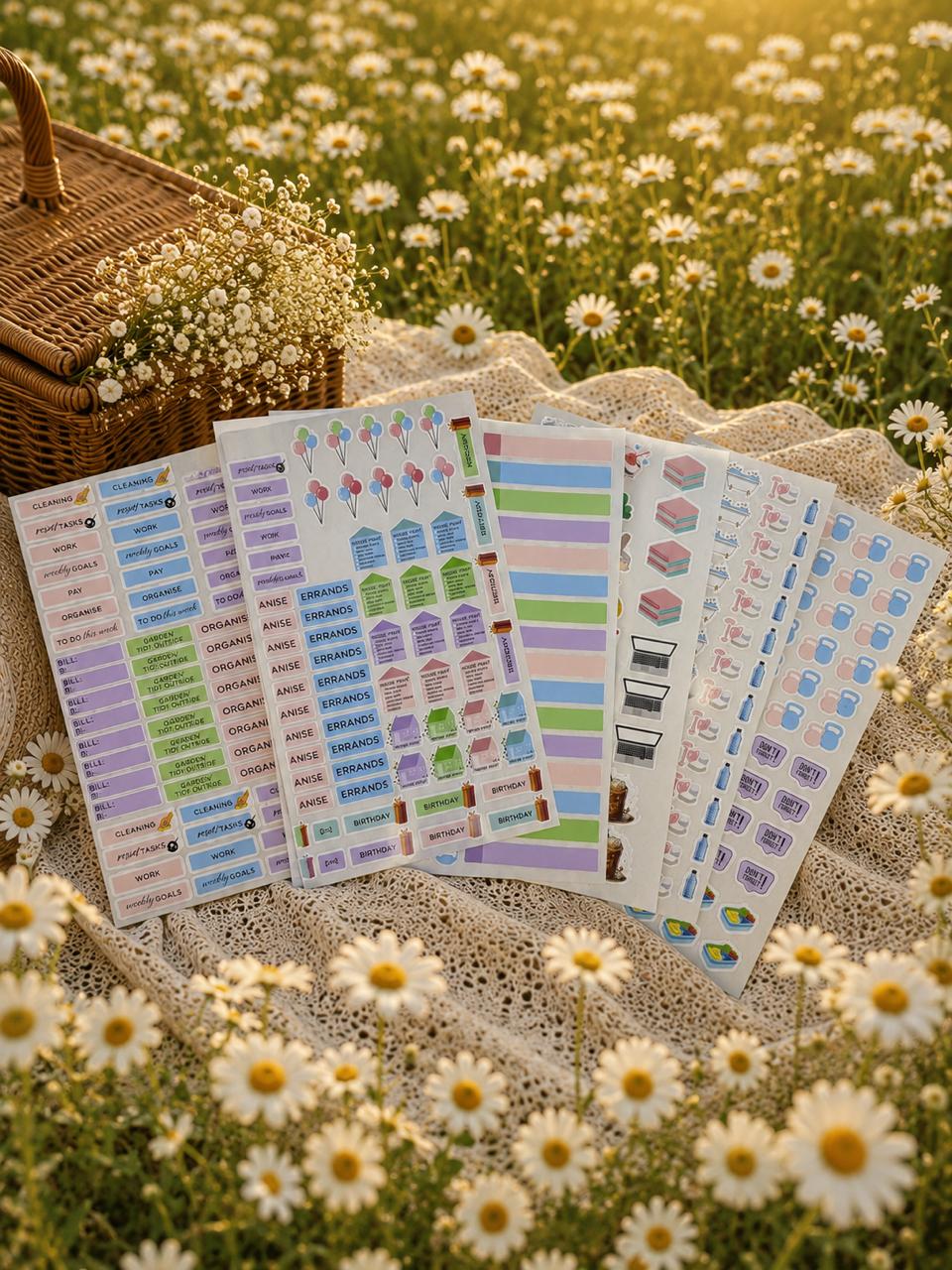 2027 Classic Daisy Floral Diary