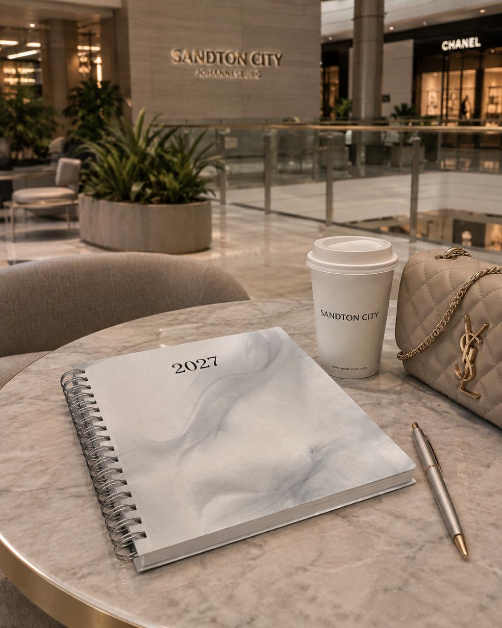 2027 Classic Grey Marble Diary