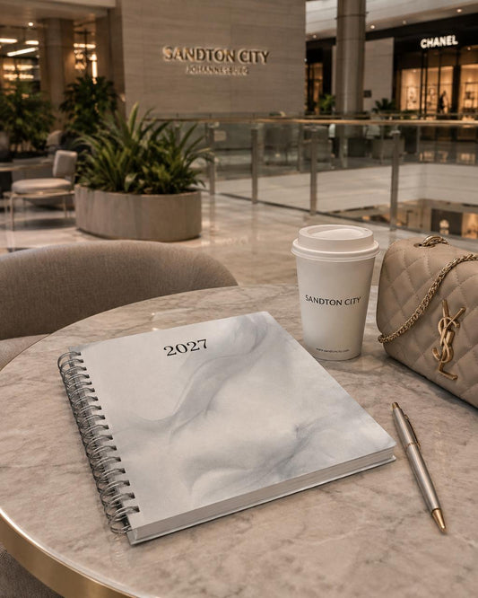 2027 Classic Grey Marble Diary