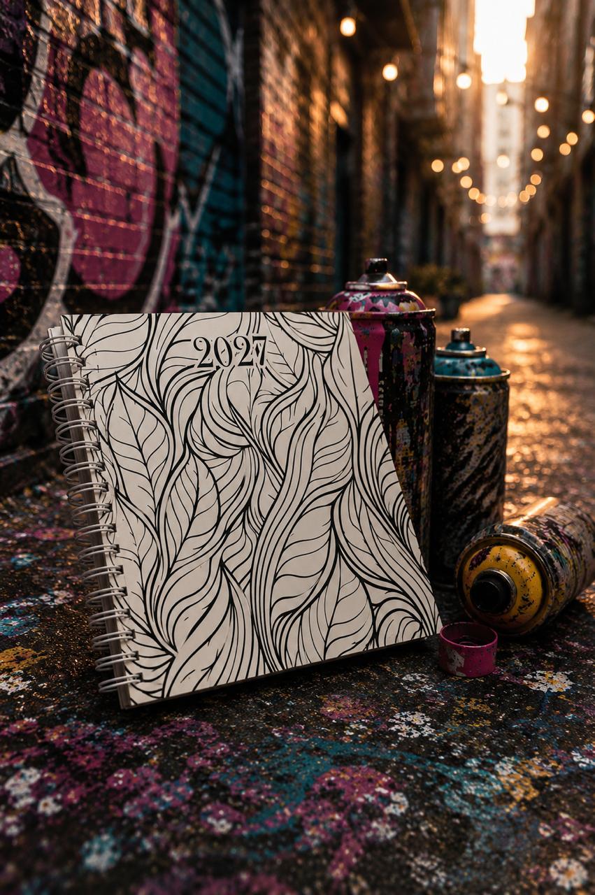 2027 Colouring In Diary