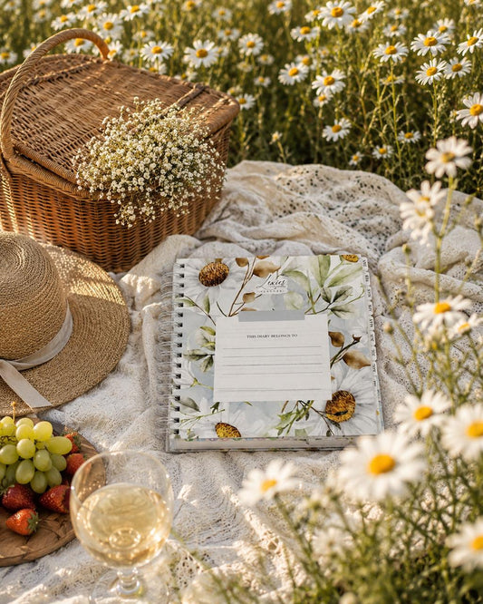 2027 Classic Daisy Floral Diary