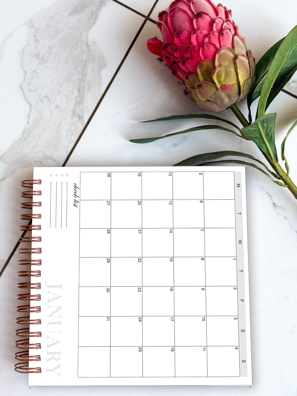 Elegant hardcover diary in one of 5 cover designs"
